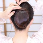 【セルフまとめ髪】簡単！バックシニヨンヘアスタイル