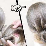簡単で崩れない！大人可愛いまとめ髪のヘアアレンジ！ループのお団子ねじるだけ！ベース巻きなし！HOW TO: SIMPLE UPDO  |  Quick and easy hair tutorial