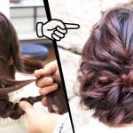 簡単！アイロン巻き３本！編み込みで作る大人可愛いまとめ髪ヘアアレンジ！髪の長い人にオススメ！SIMPLE UPDO  |  easy hair tutorial| Updo Hairstyle