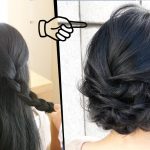 簡単！アイロンなし！三つ編み２本の大人可愛いまとめ髪のヘアアレンジ！ SIMPLE UPDO  |  Quick and easy hair tutorial| Updo Hairstyle