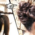 簡単！ ロープ編みと三つ編みでできるゆるふわお団子のヘアアレンジ！How to: Easy MESSY BUN| New Bun Hairstyle | Updo Hairstyle