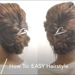 【ヘアアレンジ】How To: EASY Hairstyle これなら自分で出来る！超簡単！華やかなまとめ髪