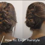 【ヘアアレンジ】How To: EASY Hairstyle これなら自分で出来る！オシャレで簡単なまとめ髪