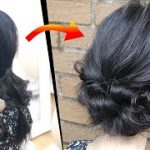 簡単！編まない！巻かない！くるりんぱだけでできる！可愛いまとめ髪ヘアアレンジ！ SIMPLE UPDO  |  hair tutorial| Updo Hairstyle