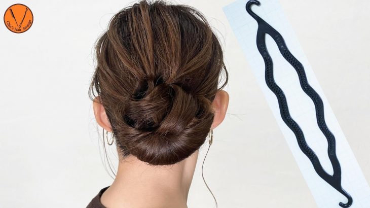 【updo hairstyles】easy  hair tutorial //Chie’s Hair Arrange【अपडू हेयर स्टाइल】आसान हेयर ट्यूटोरियल