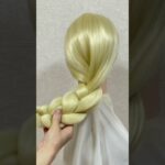 Hair Clip Arrangement Everyday (Thursday) ヘアクリップ 三つ編みまとめ髪 #shorts #short