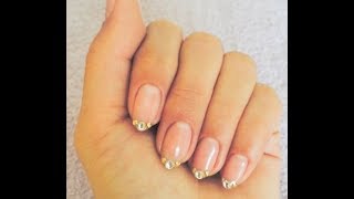 【ネイル】指先が細く見えるおしゃれなネイルデザイン♡～Fashionable nail design fingertip look thinner.