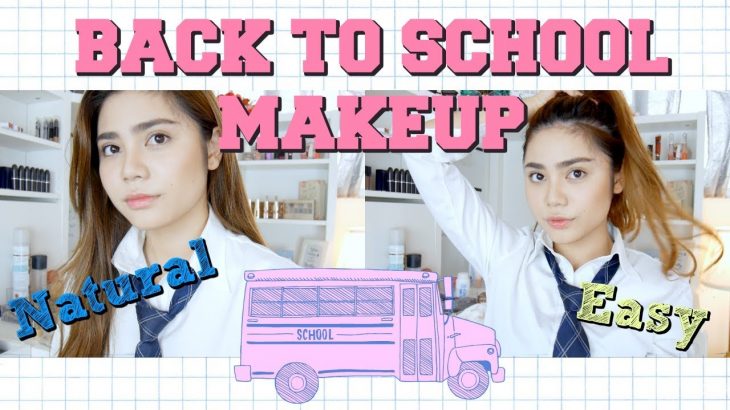 【意外にバレない⁈】ナチュラル学校メイク【プチプラ】Back to School Natural Makeup