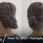 【ヘアアレンジ】How To: EASY Hairstyle これなら自分で出来る！上品な大人のまとめ髪