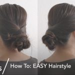 【ヘアアレンジ】How To: EASY Hairstyle これなら自分で出来る！簡単で上品なまとめ髪