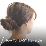【ヘアアレンジ】How To: EASY Hairstyle これなら自分で出来る！超簡単スッキリ大人のまとめ髪