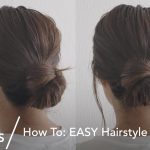 【ヘアアレンジ】How To: EASY Hairstyle これなら自分で出来る！動きまわっても崩れない！上品なまとめ髪