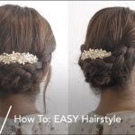 【ヘアアレンジ】How To: EASY Hairstyle これなら自分で出来る！上品で簡単なまとめ髪