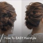 【ヘアアレンジ】これなら自分で出来る！華やかで上品なまとめ髪アレンジ　！How To EASY Hairstyle