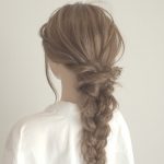 三つ編みとロープ編みで作る可愛いヘアアレンジ/ Cute Hairstyle Tutorial
