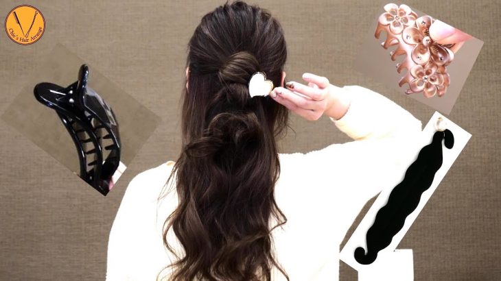 【簡単３パータン】ヘアアクセサリーを使ったアレンジ方法