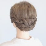 [Updo Hairstyles]Rope Braided Hairstyle