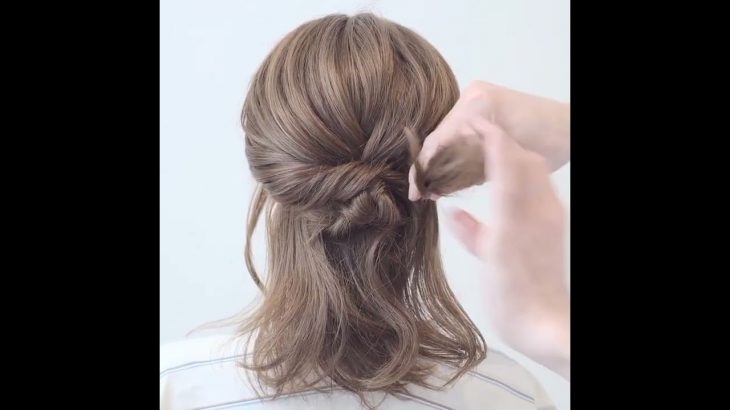 [Updo Hairstyles] Easy Twist Updo l Elegant Hairstyle