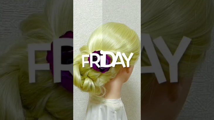 1 week hairstyles for school〜Full ver.〜(Monday→Sunday) 簡単 まとめ髪【Updo Lover】#shorts
