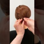 【ASMR】バンスクリップボブ!ピンなしでできる簡単まとめ髪のやり方