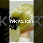 Idol Style Hair Arrangement Everyday (Thursday) 乃木坂46ヘアアレンジ 山下美月ヘアクリップでゆるっとまとめ髪 #shorts
