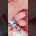 Removing nail parts 👉💅 #ジェルネイルデザイン #ネイル #easy 💅
