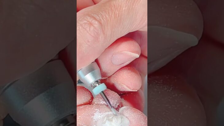 Removing nail parts 👉💅 #ジェルネイルデザイン #ネイル #easy 💅