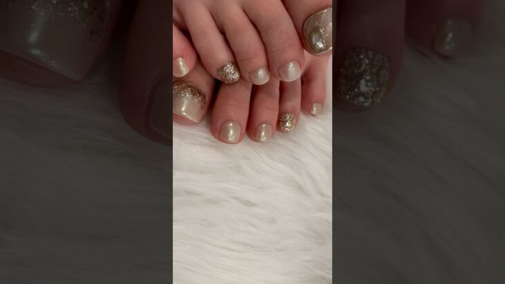 おまかせシンプルデザイン #nails #nailartist #ネイルデザイン #nailchannel #ジェルネイルデザイン #nailart #footnails