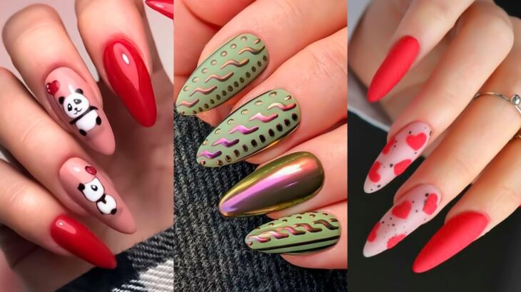 Nail Art Design ❤️💅 Compilation For Beginners | Simple Nails Art Ideas Compilation #712