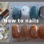 nuance nail.淡色ニュアンスネイル/パウダーアート│How to do nails