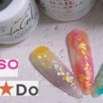 【セルフネイル】【100均ジェル】キャンドゥ/ダイソー/マットコートを使ったネイルデザインの紹介/nail art polish ideas & designs/Trend Nails