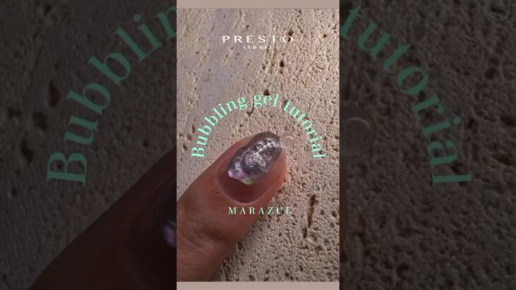 【PRESTO】🫧Bubble Nail🫧Nail Art Tutorial