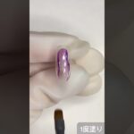 linogel リノジェル カラージェル63C clear purple クリアパープル #nailart #nails #nail