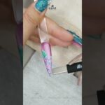 ウオーターマグで紫陽花ネイル🌈／KOKOIST Water Magnet Series  hydrangea nail art #nails #マグネットネイル #ネイル #naildesign