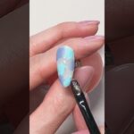 【最新梅雨ネイル】ブルーのニュアンス×水滴アートでつくる♡初夏の定番デザイン #nails #nailart #プリジェル