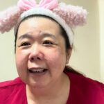 【56歳おでぶ】【ゴールドジャパンのワンピース】【ナチュラルメイク】😊💖