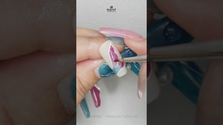 マーメイドネイル🧜／KOKOIST Water Magnet Series  Mermaid nail art #nails #マグネットネイル   #naildesign #nailtutorial