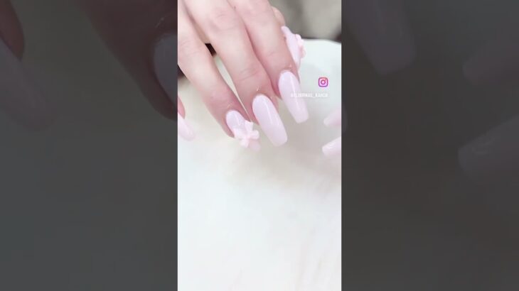 【ネイル】ちゅるんワンカラー♡　#shorts #naildesign #ワンホンネイル #韓国ネイル #ネイルサロン #ネイルデザイン動画 #ジェルネイル #ワンカラーネイル #ちゅるんネイル