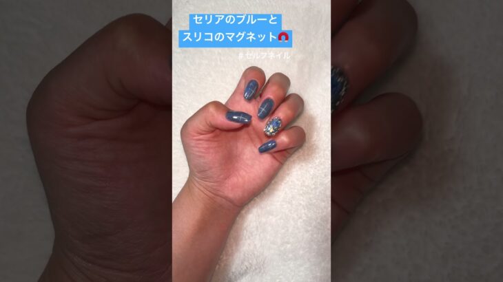 マグネットと星🌟#ジェルネイル #ジェルネイルデザイン #セルフネイル #nails #nailart