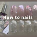 nuance nail.ピンクニュアンスネイル/グリッターデザイン│How to do nails