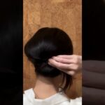 【アシンメトリー】着物ヘアアレンジ  自分で出来る簡単着物の髪型 ロング セミロング カジュアルセルフヘアスタイル まとめ髪 #arrangement #簡単ヘアアレンジ動画 #bunny