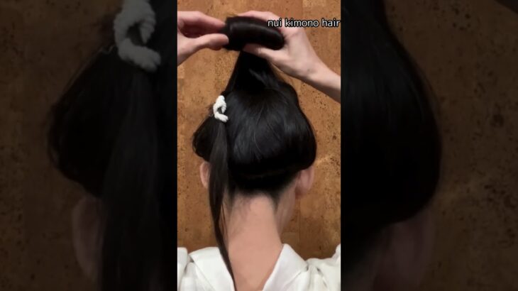 【大きなリボン】セルフ着物ヘアアレンジ 自分で出来る簡単着物髪型 時短セルフヘアスタイル ロング セミロング KimonoHairstyle 和髪 #セルフ #ヘアーアレンジ #まとめ髪