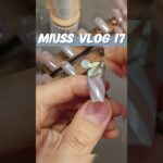 Challenge Vlog 17 french long nail  ：100 press on nails tutorial  #nailart #nails #naildesign