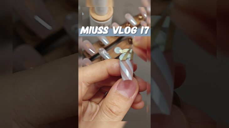 Challenge Vlog 17 french long nail  ：100 press on nails tutorial  #nailart #nails #naildesign