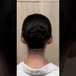 【浴衣ヘアアレンジ】時短5分 上品な着物ヘアアレンジ 自分でできる簡単着物の髪型 セルフヘアスタイル セルフヘアアレンジ  定番和髪まとめ髪31#kimonohairstyle#hairstyle