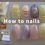 nuance nail.カラーニュアンスデザイン/奥行き水彩ネイル│How to do nails