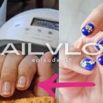 [nail vlog]２本取れちゃった、付け替えネイル/セルフネイル/ちび爪