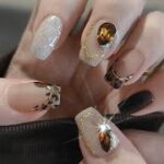 【self nail】leopard design nails