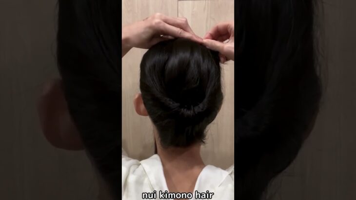 【独特な方法で後頭部ボリュームUP】不器用さんもできる着物ヘアアレンジ自分でできる簡単セルフ着物の髪型時短セルフヘアアレンジヘアスタイルロングセミロング和髪まとめ髪45#KimonoHairstyle