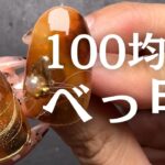 【100均一ネイル】やっぱ秋はべっ甲ネイルだよね❣️セリア、キャンドゥのジェルで作るべっ甲アート